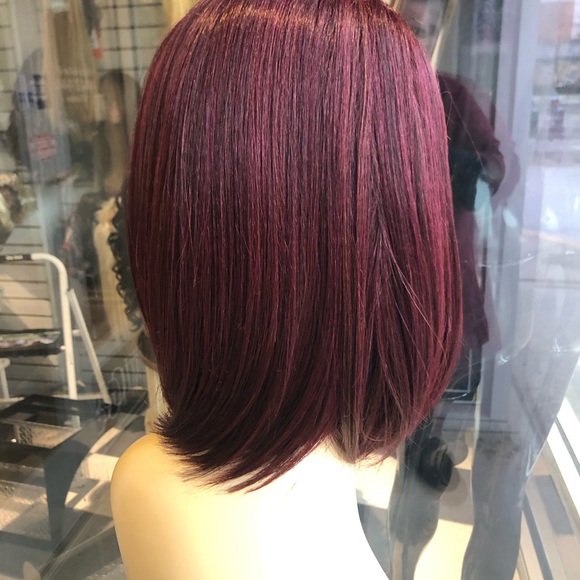 Red wine burgundy sidePart short new wig 2020 Wig - Picture 8 of 8